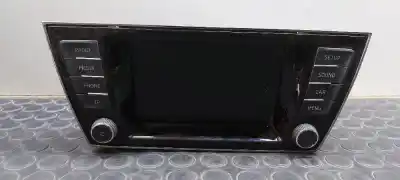 Second-hand car spare part MULTIFUNCTION DISPLAY for SKODA FABIA  OEM IAM references 6V0919604B  