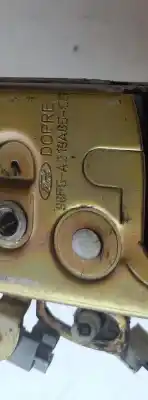 Peça sobressalente para automóvel em segunda mão fechadura da porta traseira esquerda por ford fiesta berlina referências oem iam 96fga2  