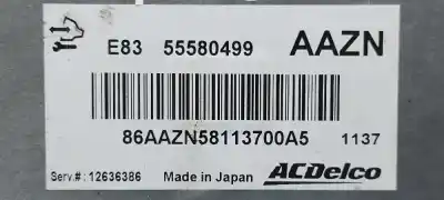 Second-hand car spare part ecu engine control for opel corsa d a12xer oem iam references e8355580499