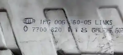 Second-hand car spare part left headlight for renault laguna (b56) 1.8 16v rt oem iam references 1ag00656005