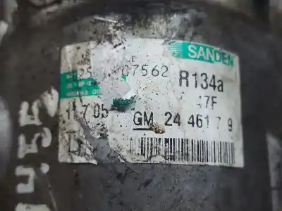 Peça sobressalente para automóvel em segunda mão compressor de ar condicionado a/a a/c por opel corsa c corsa c referências oem iam 24461719