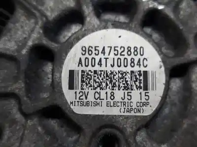 Peça sobressalente para automóvel em segunda mão alternador por citroen c5 berlina 2.2 hdi vivace referências oem iam 9654752880