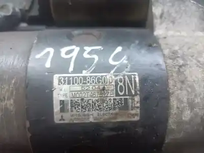 Second-hand car spare part starter motor for suzuki swift berlina mz gl 5ptas. oem iam references 3110086g00  