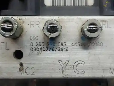 Peça sobressalente para automóvel em segunda mão abs por toyota auris (e18) toyota auris referências oem iam 4454002180  0265230083