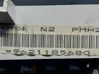 Pezzo di ricambio per auto di seconda mano pannello degli strumenti per citroen berlingo 1.9 d multispace riferimenti oem iam 9621185680  