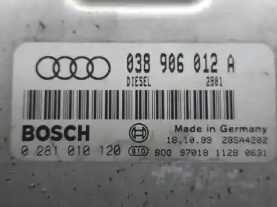 Second-hand car spare part ecu engine control for audi a3 (8l) ahf oem iam references 038906012a  0281010120