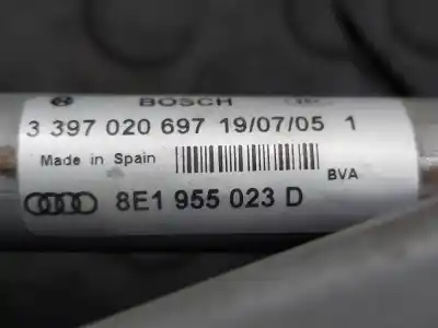 Автозапчастина б/у двигатель передніх склоочисників для AUDI A4 AVANT (8K5) 2.0 Básico [2.0 Ltr. - 110 kW 16V TDI] Посилання на OEM IAM 8E1955023D  