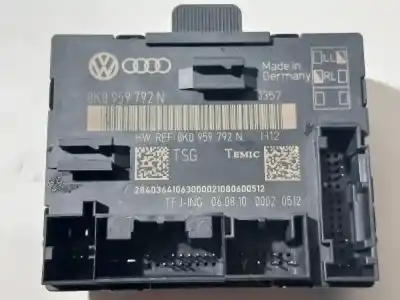 Peça sobressalente para automóvel em segunda mão módulo eletrônico por audi a4 avant (8k5) básico referências oem iam 8k0959792n