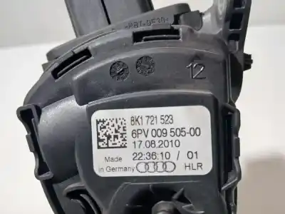 Peça sobressalente para automóvel em segunda mão pedal acelerador por audi a4 avant (8k5) básico referências oem iam 8k1721523  