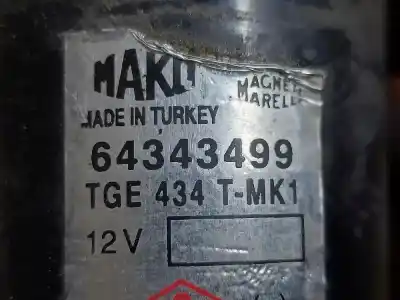 Peça sobressalente para automóvel em segunda mão  por FIAT I DOBLÒ (119)  Referências OEM IAM 64343499  