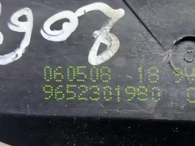 Second-hand car spare part trunk lock for citroen c4 berlina collection oem iam references 9652301980