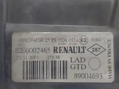 Автозапчастина б/у ліва фара для renault laguna ii (bg0) expression посилання на oem iam 8200002465  