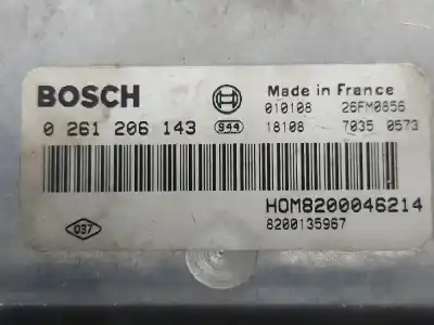 Автозапчасти б/у блок управления двигателем за renault laguna ii (bg0) expression ссылки oem iam 8200046214  