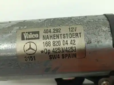 Автозапчастина б/у двигатель заднього склоочисника для clase c clase a w168 170 cdi 168.009 посилання на oem iam 1688200442  1688200442