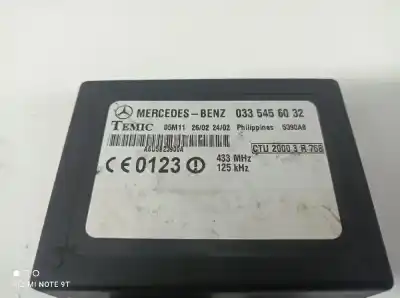 Peça sobressalente para automóvel em segunda mão módulo eletrônico por mercedes-benz sprinter caja cerrada 416 cdi 904.662 referências oem iam 0335456032