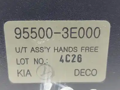 Second-hand car spare part electronic module for kia sorento 2.5 crdi concept oem iam references 955003e000  