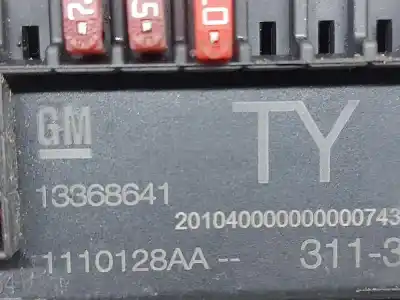 Автозапчасти б/у блок реле/предохранителей за opel astra j lim. astra j ссылки oem iam 13368641  