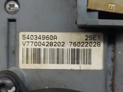 Peça sobressalente para automóvel em segunda mão comandos de alavanca por renault scenic rx4 (ja0) 1.9 dci dynamique 102 cv / 75 kw referências oem iam 54034960a  