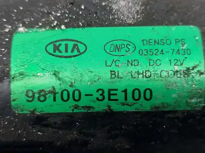 Peça sobressalente para automóvel em segunda mão motor do limpa para brisas por kia sorento 2.5 crdi concept referências oem iam 981003e100  
