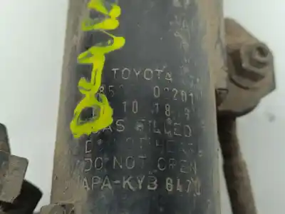 Peça sobressalente para automóvel em segunda mão Amortecedor Dianteiro Esquerdo por TOYOTA COROLLA (E12) 2.0 D-4D Linea Luna Berlina Referências OEM IAM 4852002201  