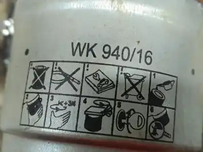 Pezzo di ricambio per auto di seconda mano supporto filtro gasolio per mitsubishi montero v20 v40 2500 td gl 3ptas. riferimenti oem iam wk94016  