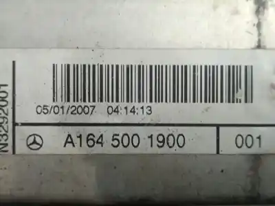 Автозапчастина б/у інтеркулер для clase c clase m ml 280 cdi 4matic 164.120 посилання на oem iam a1645001900  