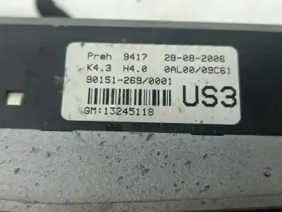 Автозапчастина б/у клімат-контроль для opel astra h 1.7 td gtc посилання на oem iam 90151269  13245118