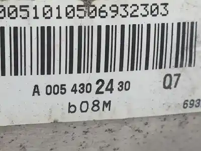 Second-hand car spare part brake servo for mercedes-benz clase s w220 berlina 400 cdi 220.028 oem iam references a0054302430  32481641