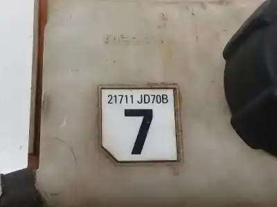 Second-hand car spare part coolant expansion tank for nissan qashqai (j10) acenta oem iam references 21711jd70b