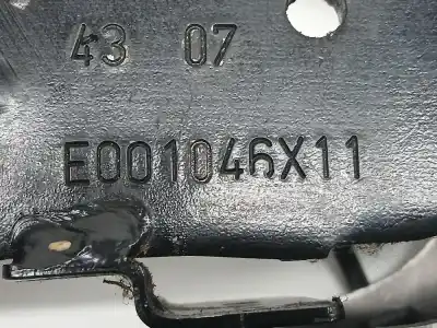 Second-hand car spare part brake pedal for nissan qashqai (j10) acenta oem iam references e001046x11