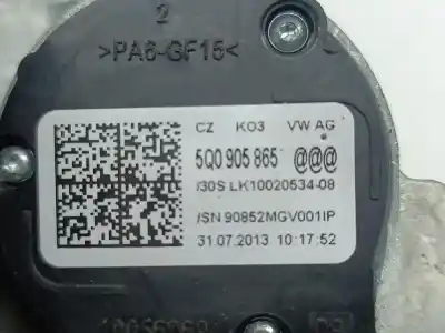 Peça sobressalente para automóvel em segunda mão comutador de ignição por seat leon (5f1) style plus referências oem iam 1k0905851  