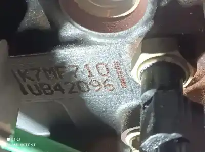 Second-hand car spare part complete engine for dacia logan ii ambiance oem iam references k7mf710  
