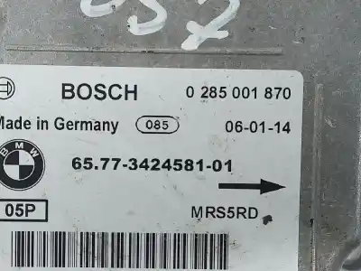 Second-hand car spare part airbag control unit for bmw x3 (e83) 2.0 d oem iam references 0285001870  6577342458101