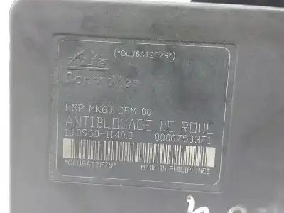 Peça sobressalente para automóvel em segunda mão abs por citroen c5 berlina premier (e) referências oem iam 9657061080  00007503e1