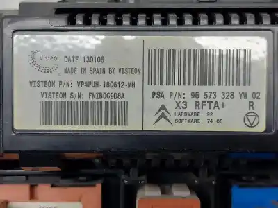 Peça sobressalente para automóvel em segunda mão  por CITROEN C5  Referências OEM IAM 96573328YW02  
