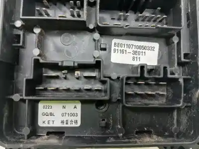 Second-hand car spare part fuse box unit for kia sorento 2.5 crdi active oem iam references 911613e011  