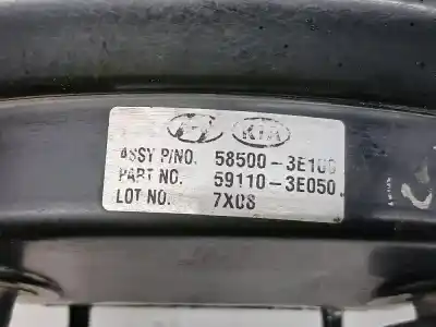 Peça sobressalente para automóvel em segunda mão servo freio por kia sorento 2.5 crdi active referências oem iam 585003e100