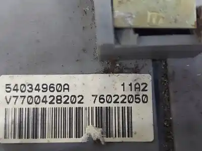 Pezzo di ricambio per auto di seconda mano comando multifunzione per renault scenic (ja..) 1.9 dci authentique riferimenti oem iam 54034960a  