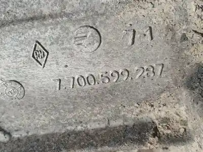 Pièce détachée automobile d'occasion boîte de vitesses pour renault traffic t 1100 références oem iam 7700599287  