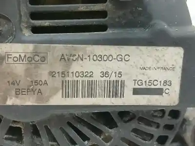 Автозапчастина б/у генератор для ford transit connect kombi trend посилання на oem iam av6n10300gc   Автозапчастина б/у генератор для ford transit connect kombi trend посилання на oem iam av6n10300gc