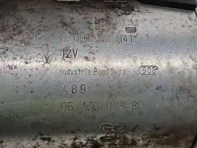 Peça sobressalente para automóvel em segunda mão motor de arranque por citroen c4 berlina cool referências oem iam 9647982880