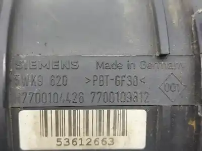 Pezzo di ricambio per auto di seconda mano misuratore di flusso per renault kangoo (f/kc0) 1.5 dci diesel riferimenti oem iam 7700104426  7700109812