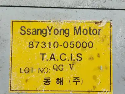 Автозапчастина б/у перевір блоку управління для ssangyong musso emotion посилання на oem iam 8731005000  