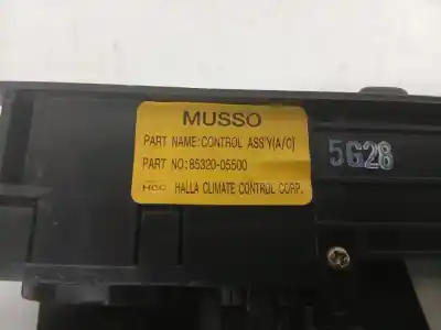 Автозапчастина б/у клімат-контроль для ssangyong musso emotion посилання на oem iam 8532005500  