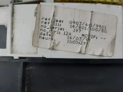 Pezzo di ricambio per auto di seconda mano pannello degli strumenti per citroen jumpy 1.9 turbodiesel (dhx. d8b / xud9te) riferimenti oem iam 1480110080  