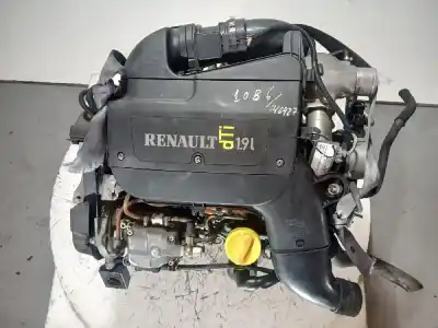 Автозапчастина б/у двигун комплект для renault clio ii fase ii (b/cb0) 1.9 dti diesel 80 cv / 59 kw посилання на oem iam f9q780  