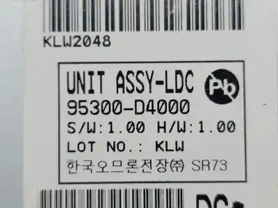 Peça sobressalente para automóvel em segunda mão Módulo Eletrônico por KIA OPTIMA Concept Referências OEM IAM 95300D4000  