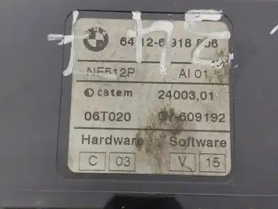 Second-hand car spare part heating exchange valve for bmw x3 (e83) 2.0 d oem iam references 64126918806  2400301