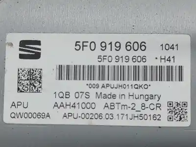 Автозапчастина б/у БАГАТОФУНКЦІЙНИЙ ДИСПЛЕЙ для SEAT LEON  Посилання на OEM IAM 5F0919606  