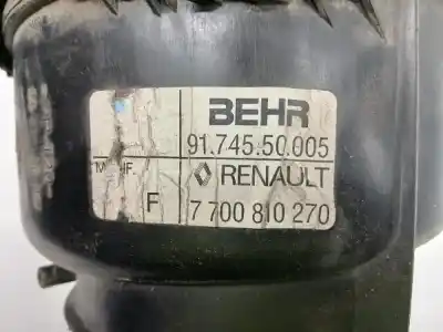 Peça sobressalente para automóvel em segunda mão ventilador de aquecimento por renault kangoo (f/kc0) authentique referências oem iam 9174550005  